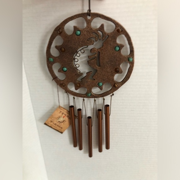 Metal Kokopelli Musical Piper Wind Chime - Picture 5 of 10